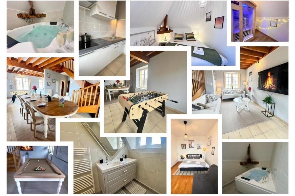 S Bayleved'Air Duplex Vue Chateau, Balneo Et Sauna Sedan Dış mekan fotoğraf