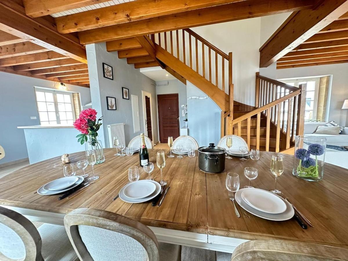 S Bayleved'Air Duplex Vue Chateau, Balneo Et Sauna Sedan Dış mekan fotoğraf