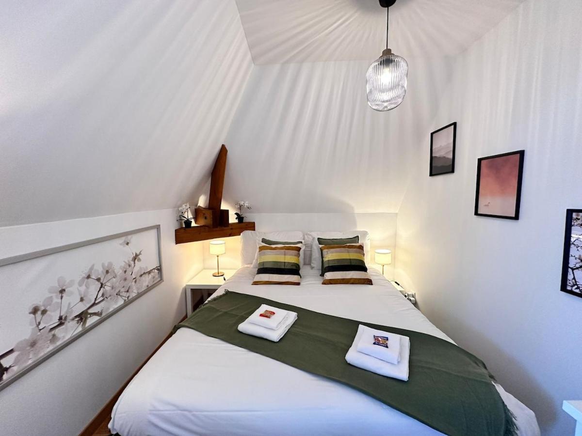 S Bayleved'Air Duplex Vue Chateau, Balneo Et Sauna Sedan Dış mekan fotoğraf