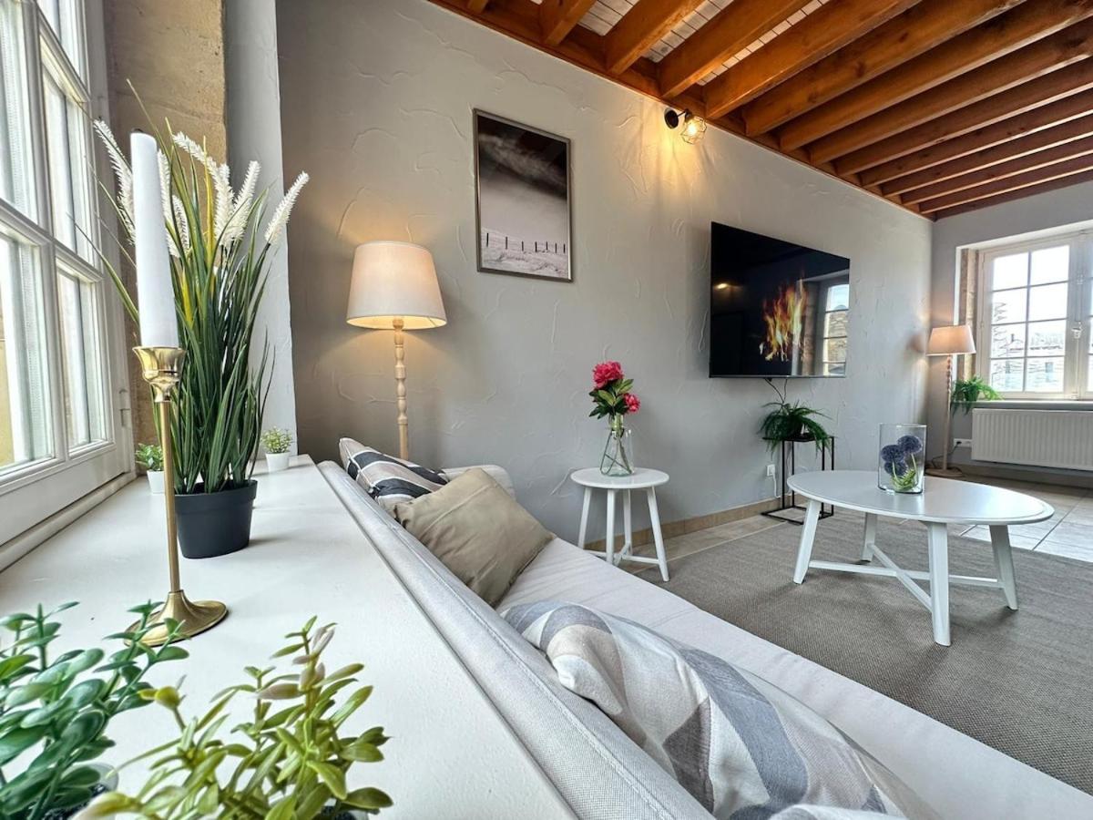 S Bayleved'Air Duplex Vue Chateau, Balneo Et Sauna Sedan Dış mekan fotoğraf