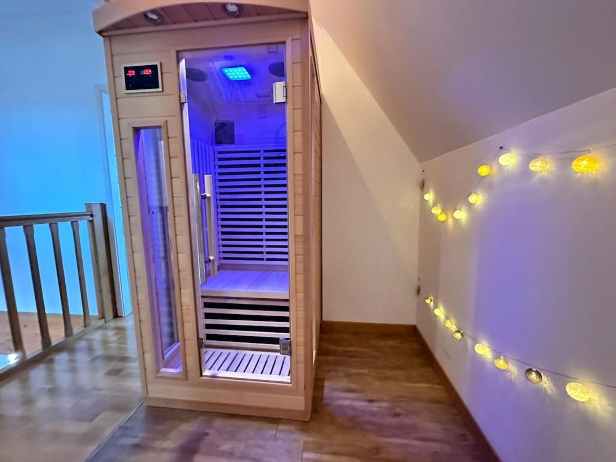 S Bayleved'Air Duplex Vue Chateau, Balneo Et Sauna Sedan Dış mekan fotoğraf