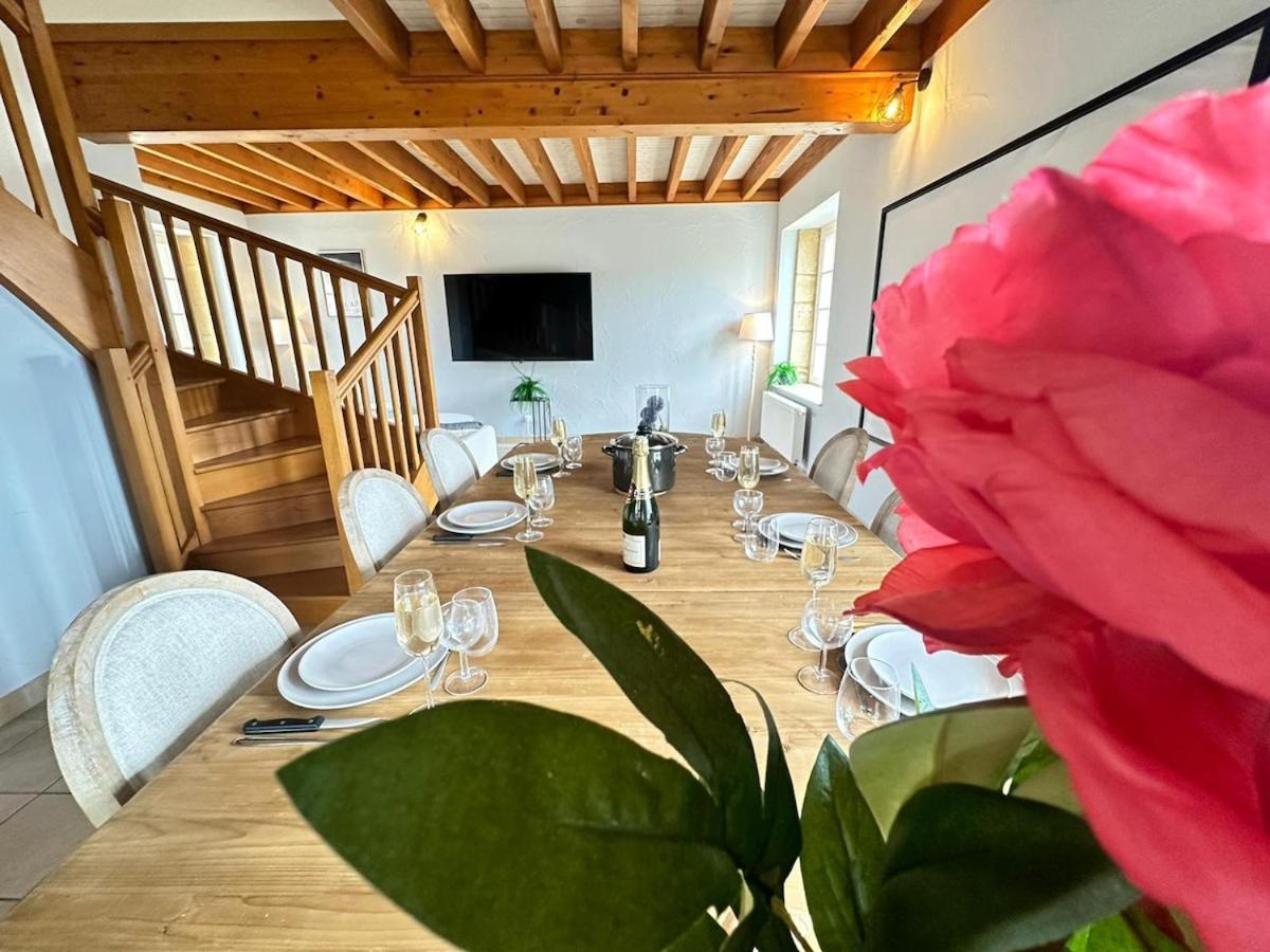 S Bayleved'Air Duplex Vue Chateau, Balneo Et Sauna Sedan Dış mekan fotoğraf