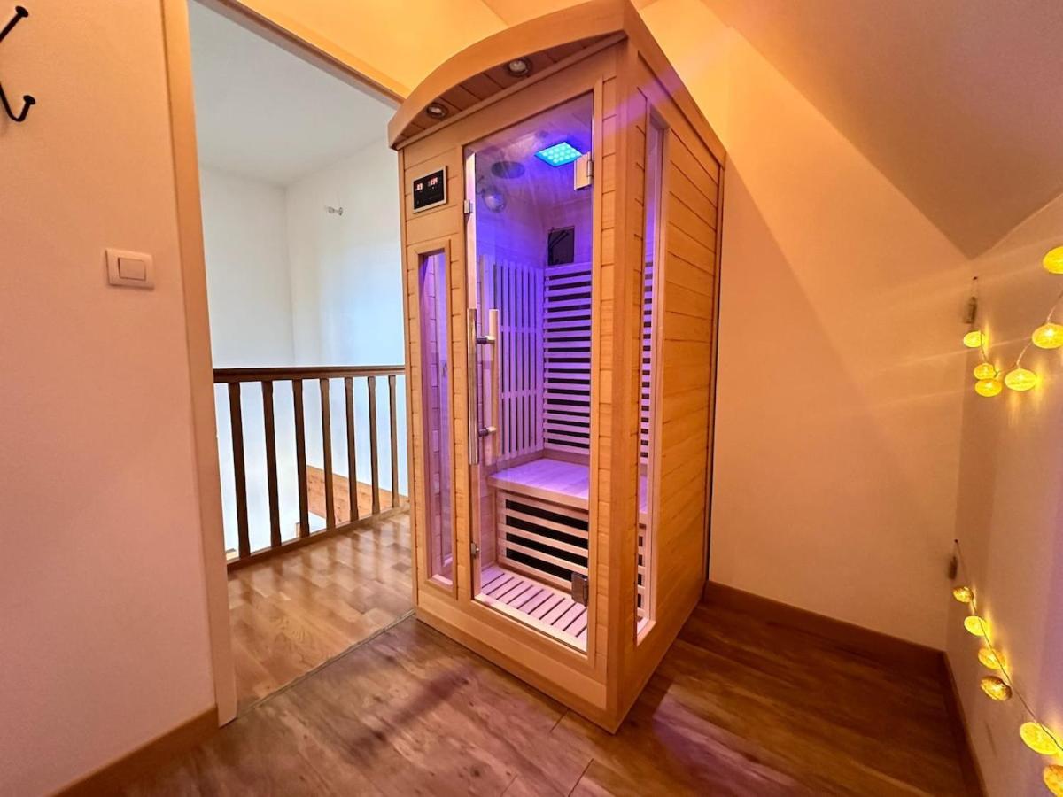 S Bayleved'Air Duplex Vue Chateau, Balneo Et Sauna Sedan Dış mekan fotoğraf