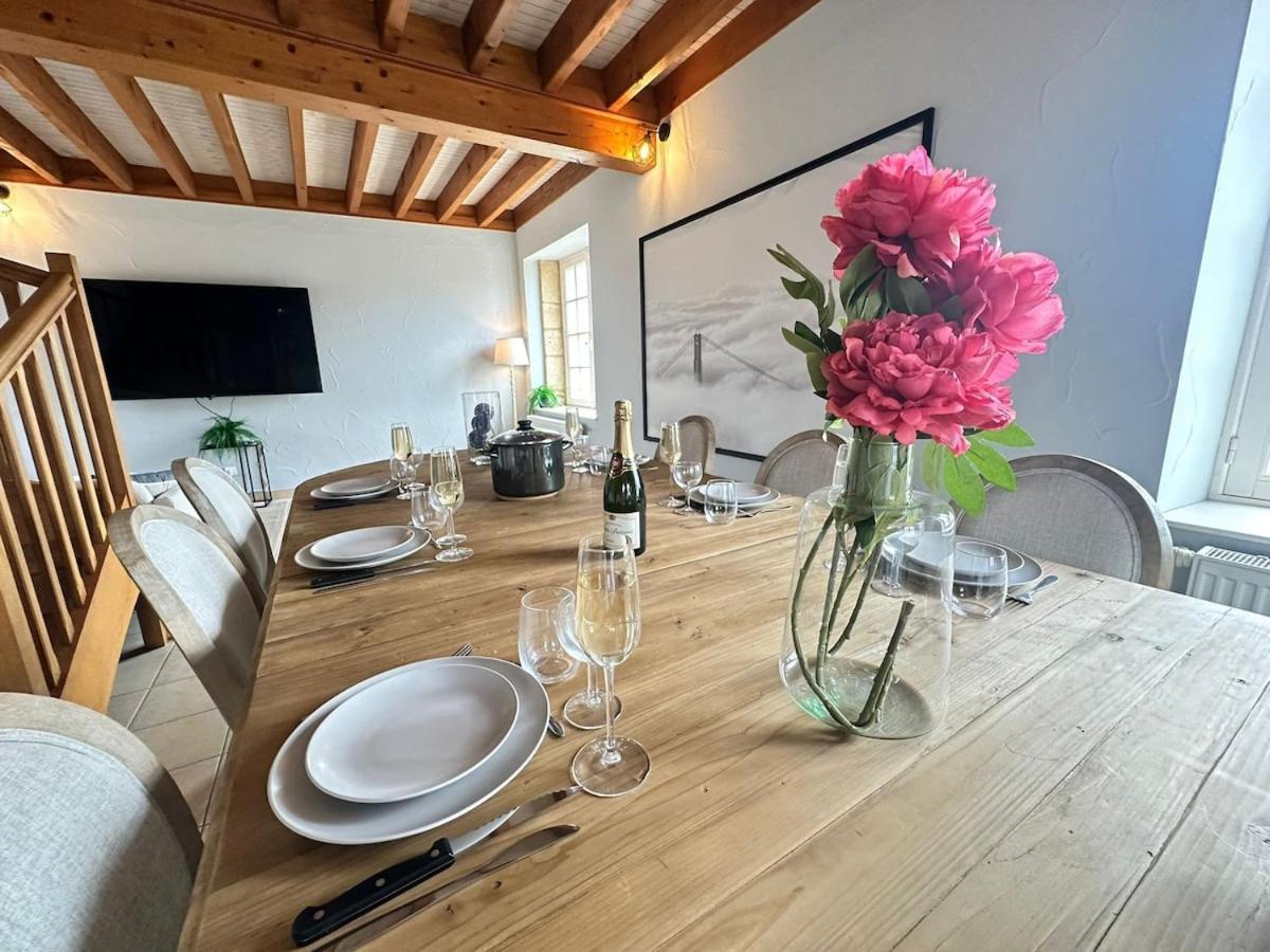 S Bayleved'Air Duplex Vue Chateau, Balneo Et Sauna Sedan Dış mekan fotoğraf